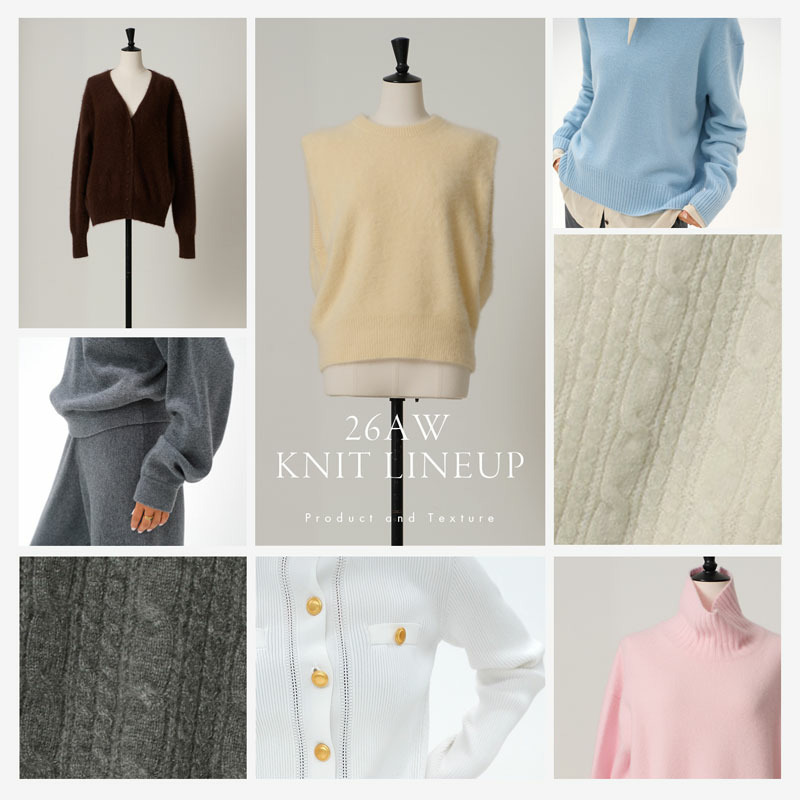 26AW KNIT LINEUP