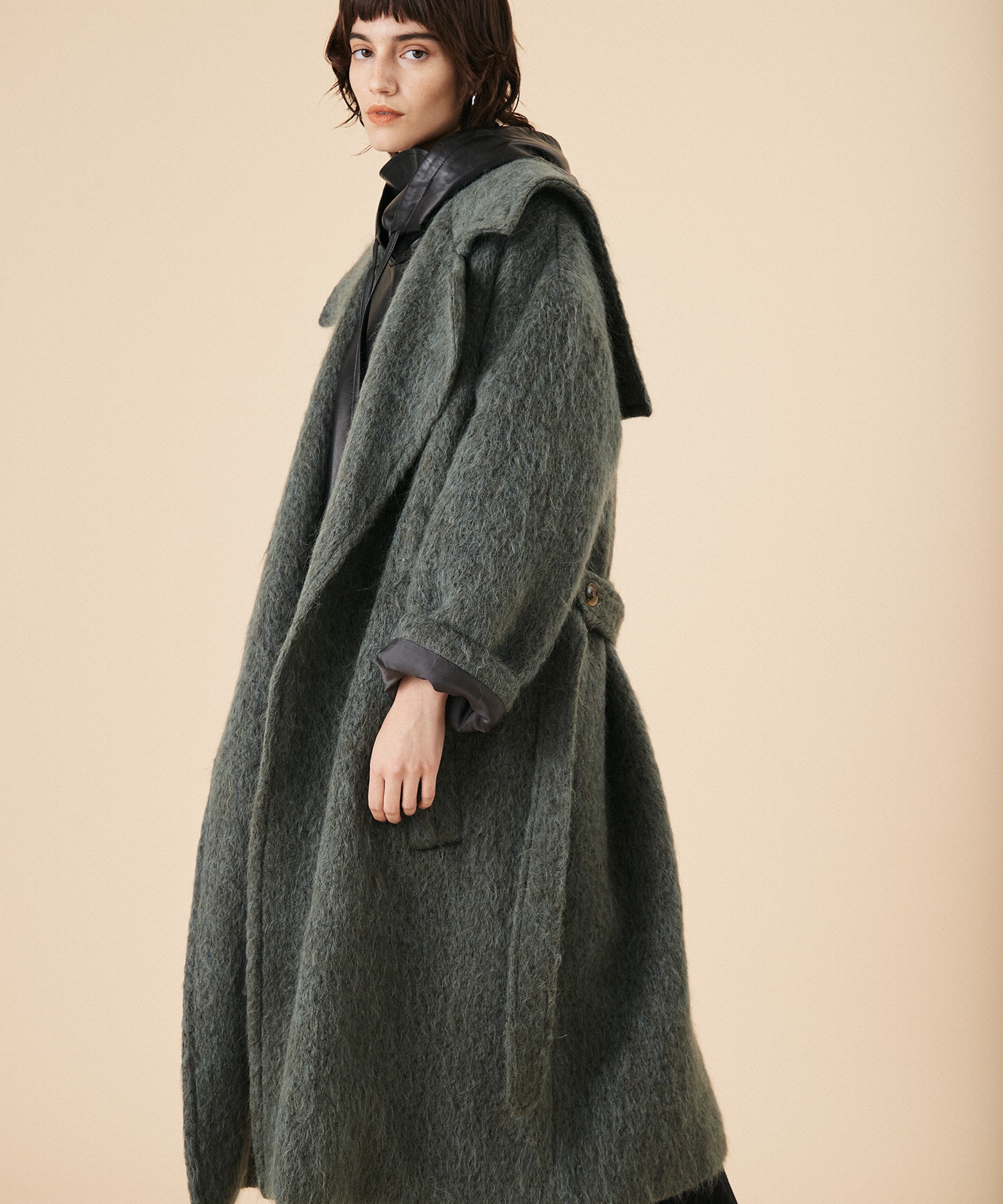 羊毛のコート