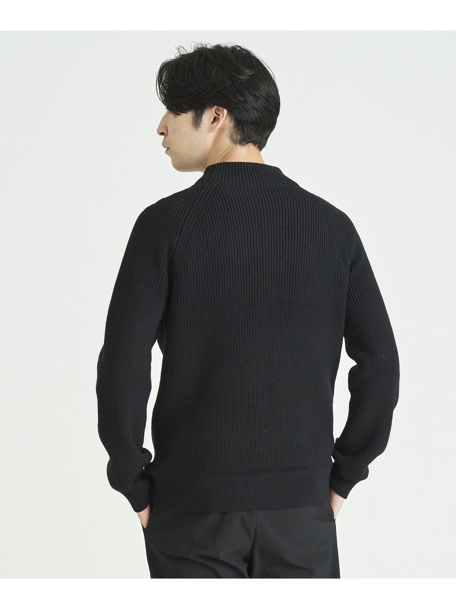 ESTNATION / 畔モックネックウールニット＜ZEGNA BARUFFA＞｜ESTNATION