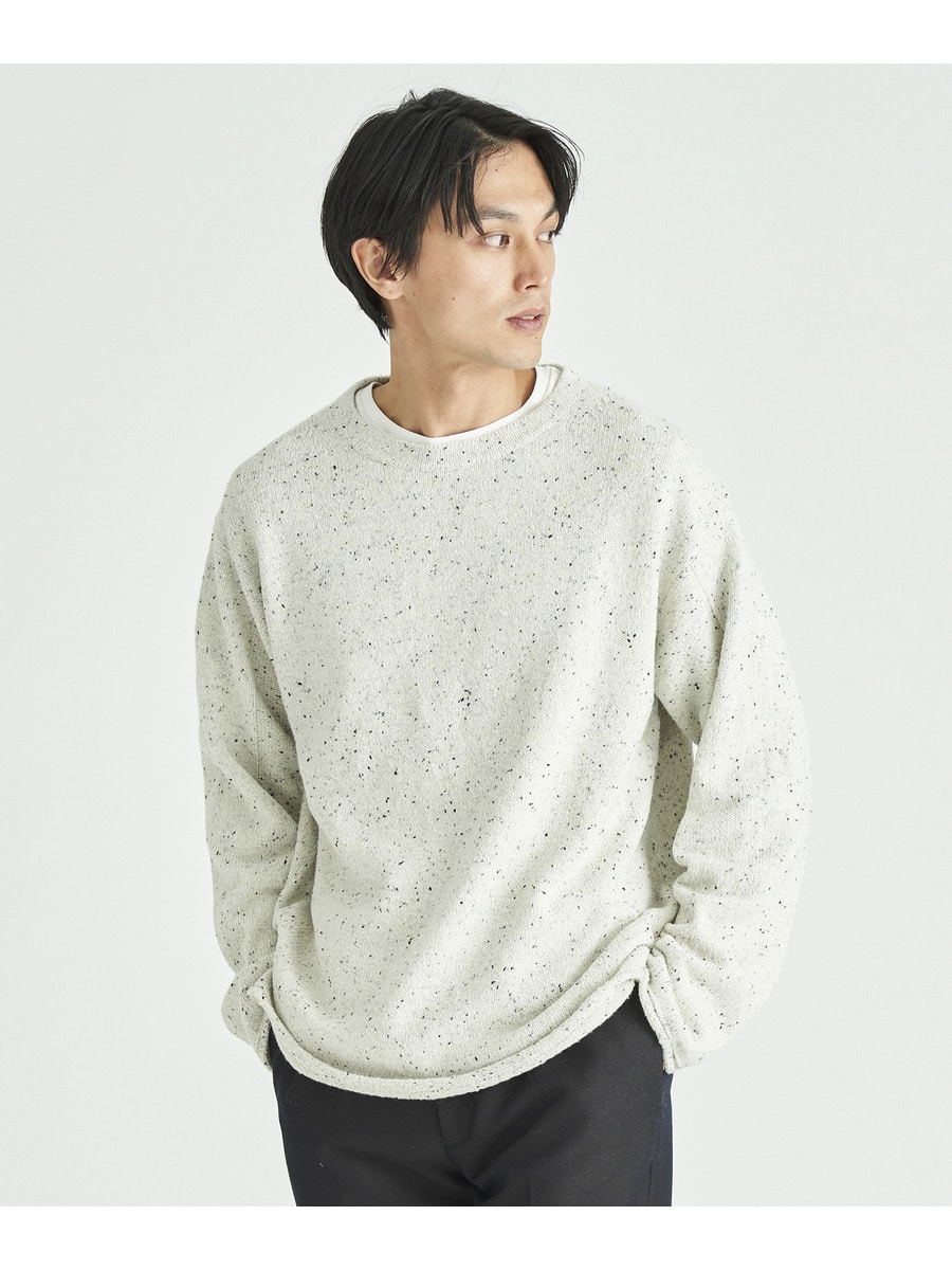 ESTNATION / ネップクルーネックニット｜ESTNATION ONLINE STORE