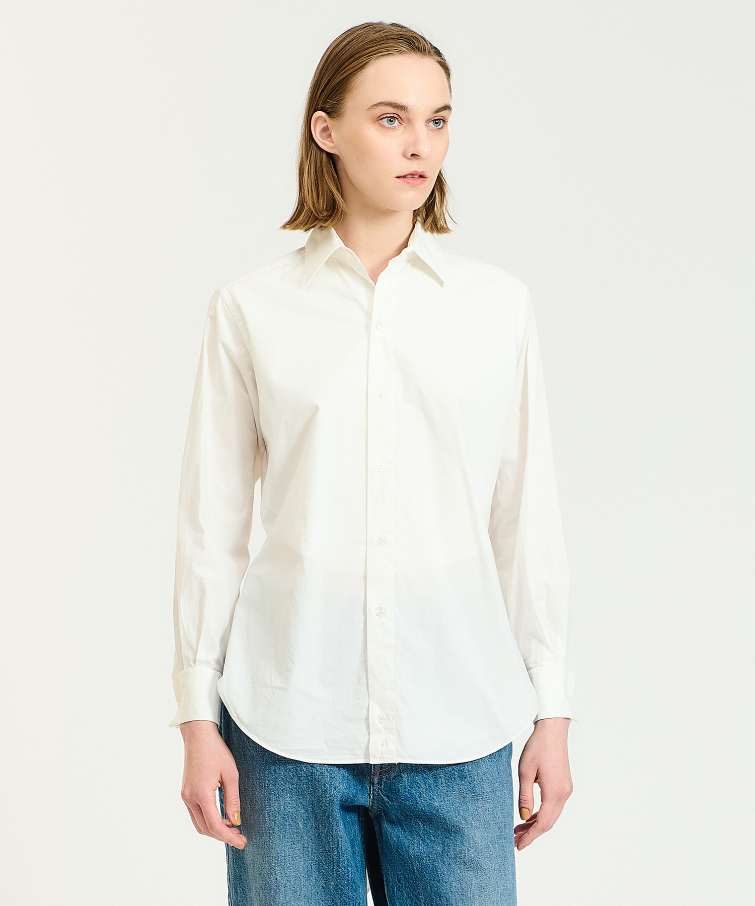 Maison Margiela Long-sleeve cotton shirt