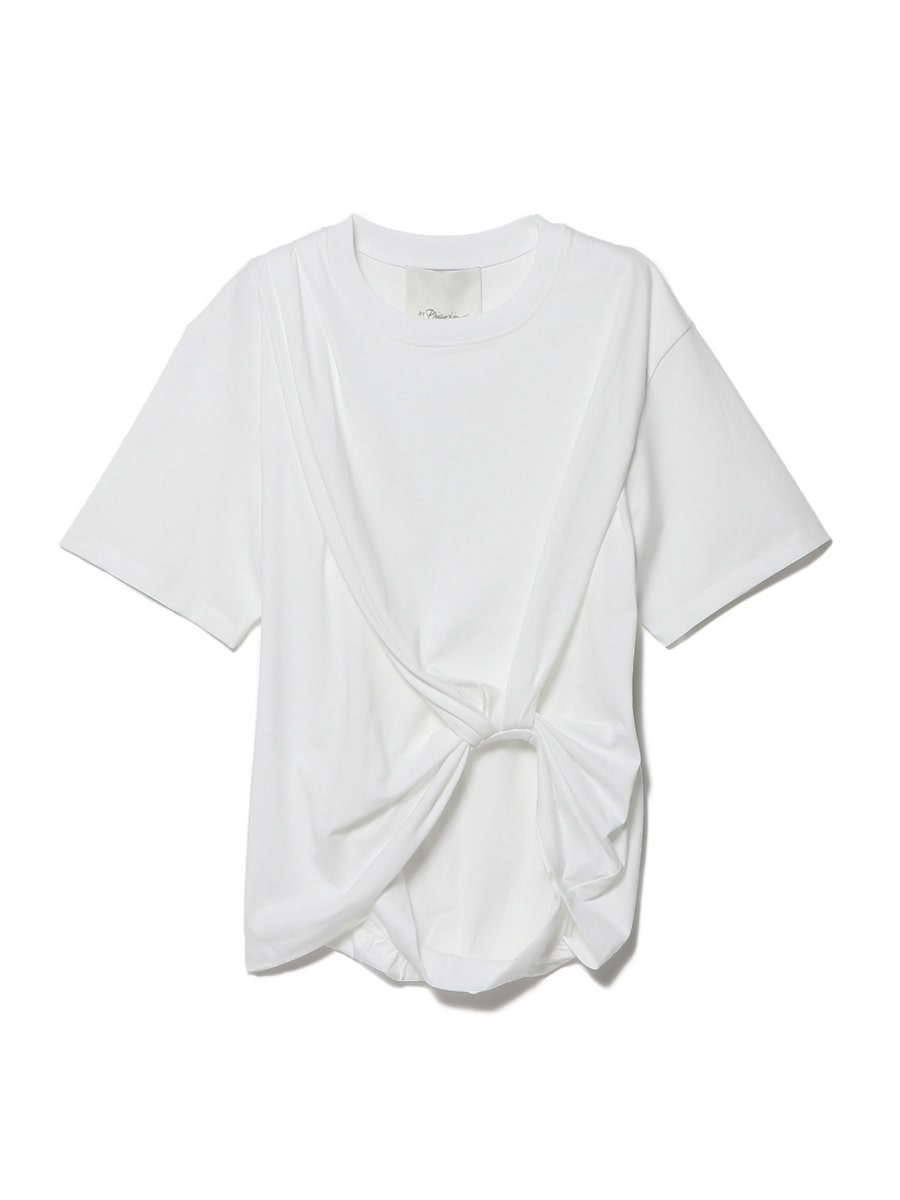 3.1 phillip lim / ドレープコットンジャージーTシャツ｜ESTNATION