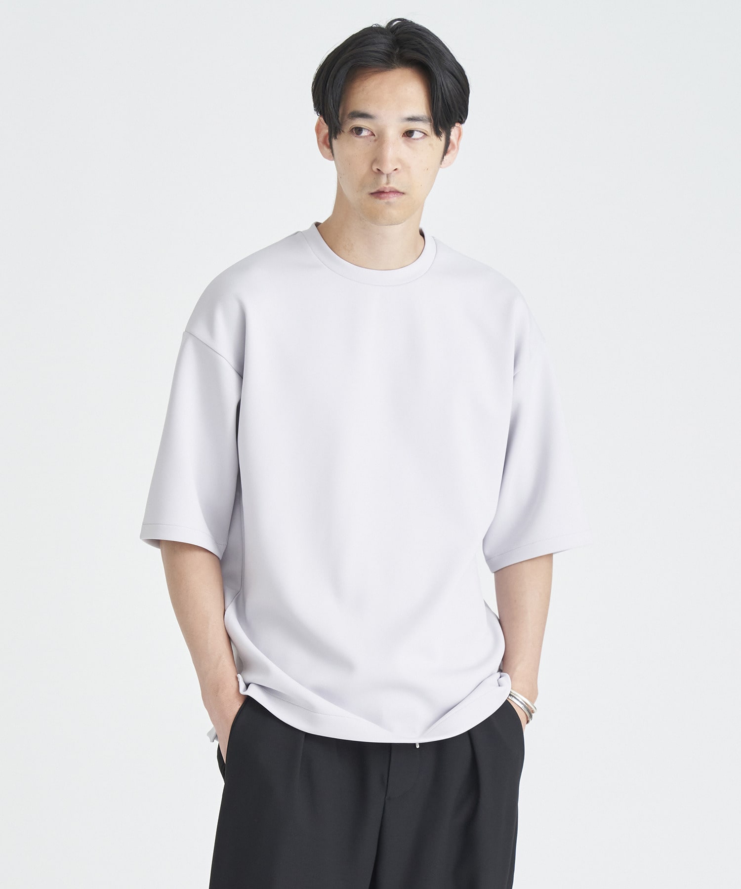 ESTNATION / ハイストレッチダブルニットカットソー｜ESTNATION ONLINE