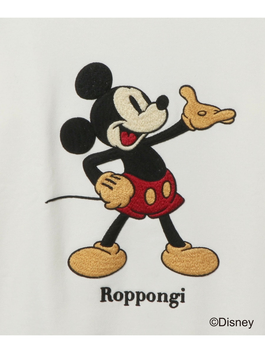 【ROPPONGIHILLS】 ミッキーマウス/スウェット（XS・L）