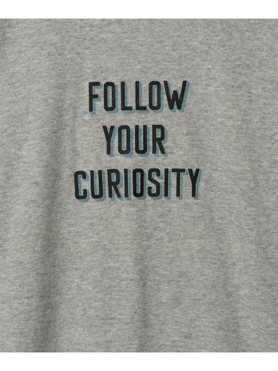 ESPOIR / FOLLOW YOUR CURIOSITY プリントスウェットシャツ｜ESTNATION