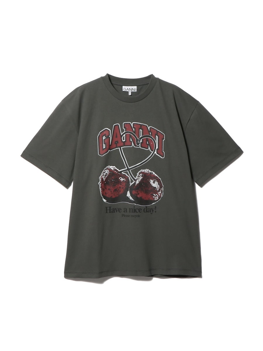 GANNI / リラックスグラフィックTシャツ｜ESTNATION