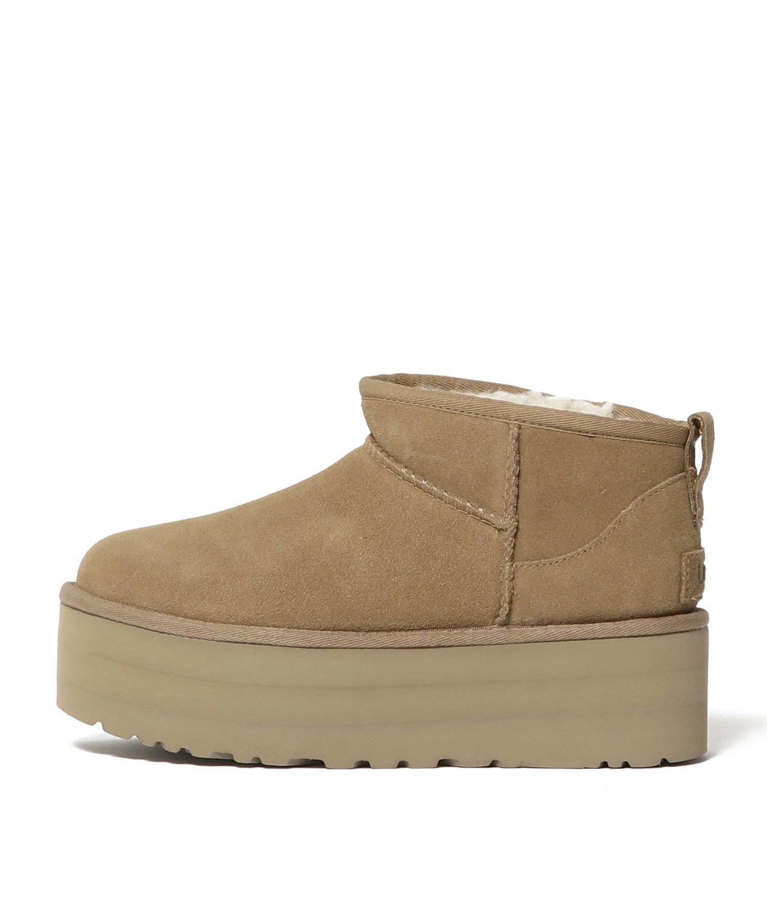 UGG® / W CLASSIC ULTRA MINI PLATFORM ムートンブーツ