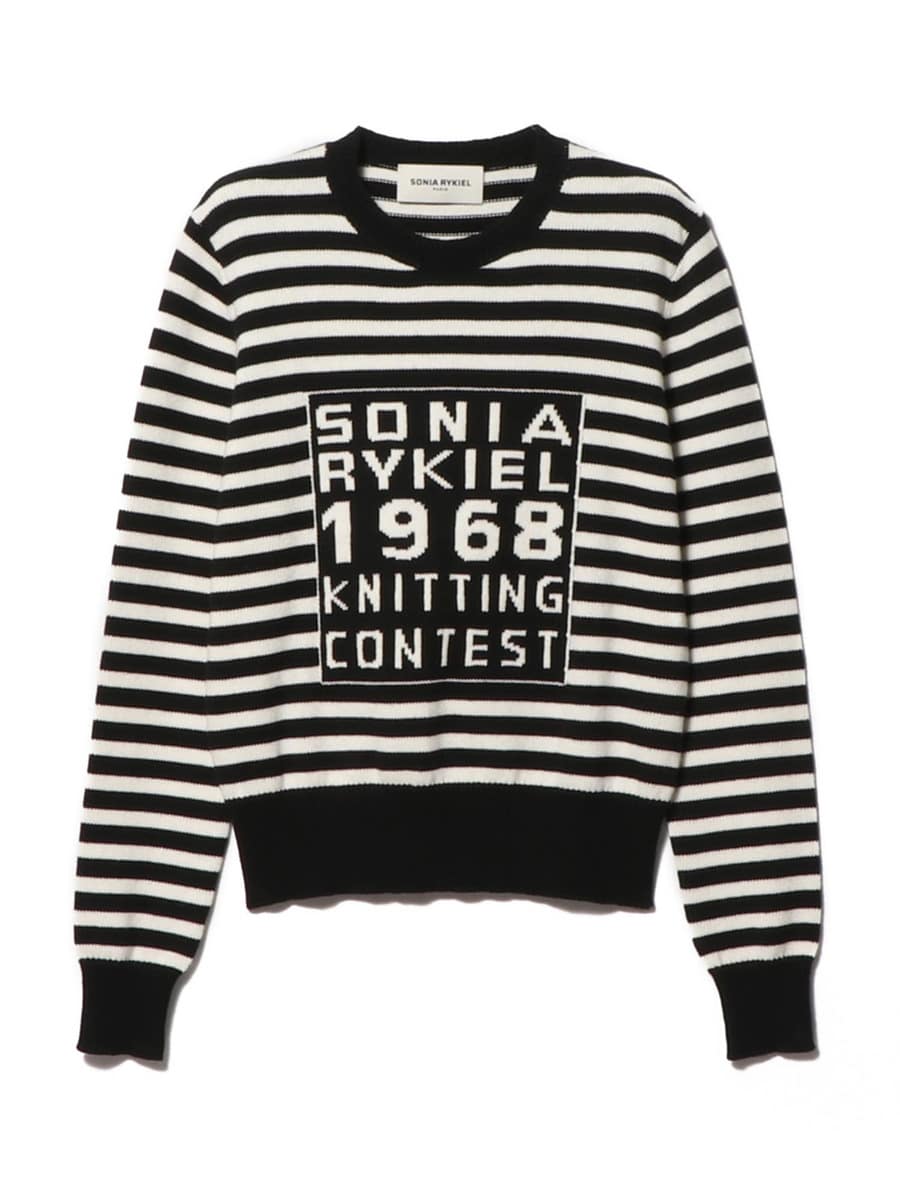 SONIA RYKIEL / ロゴボーダーニット《ESTNATION EXCLUSIVE》｜ESTNATION ONLINE  STORE｜エストネーション 公式通販