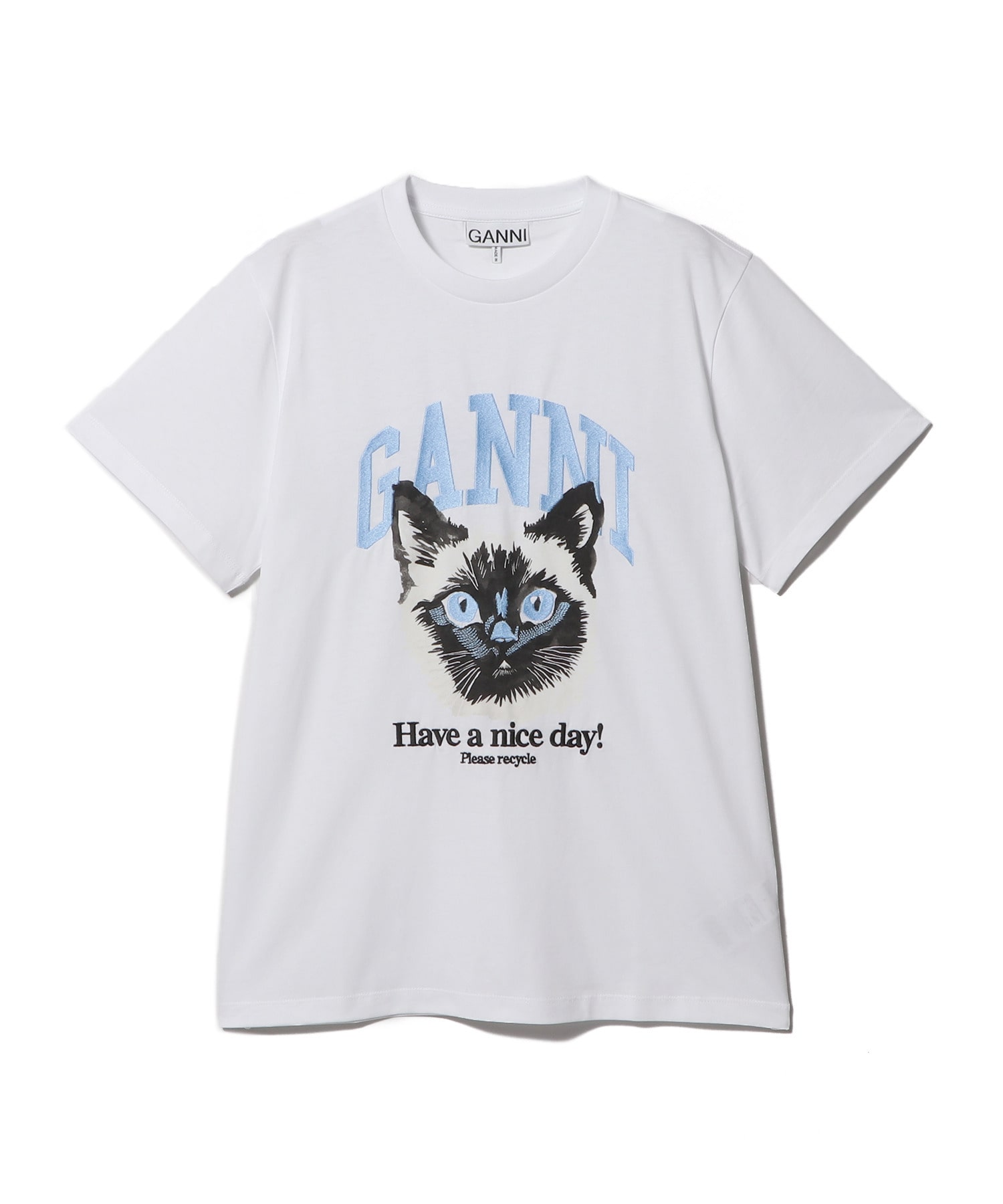 GANNI / キャットプリントカットソー