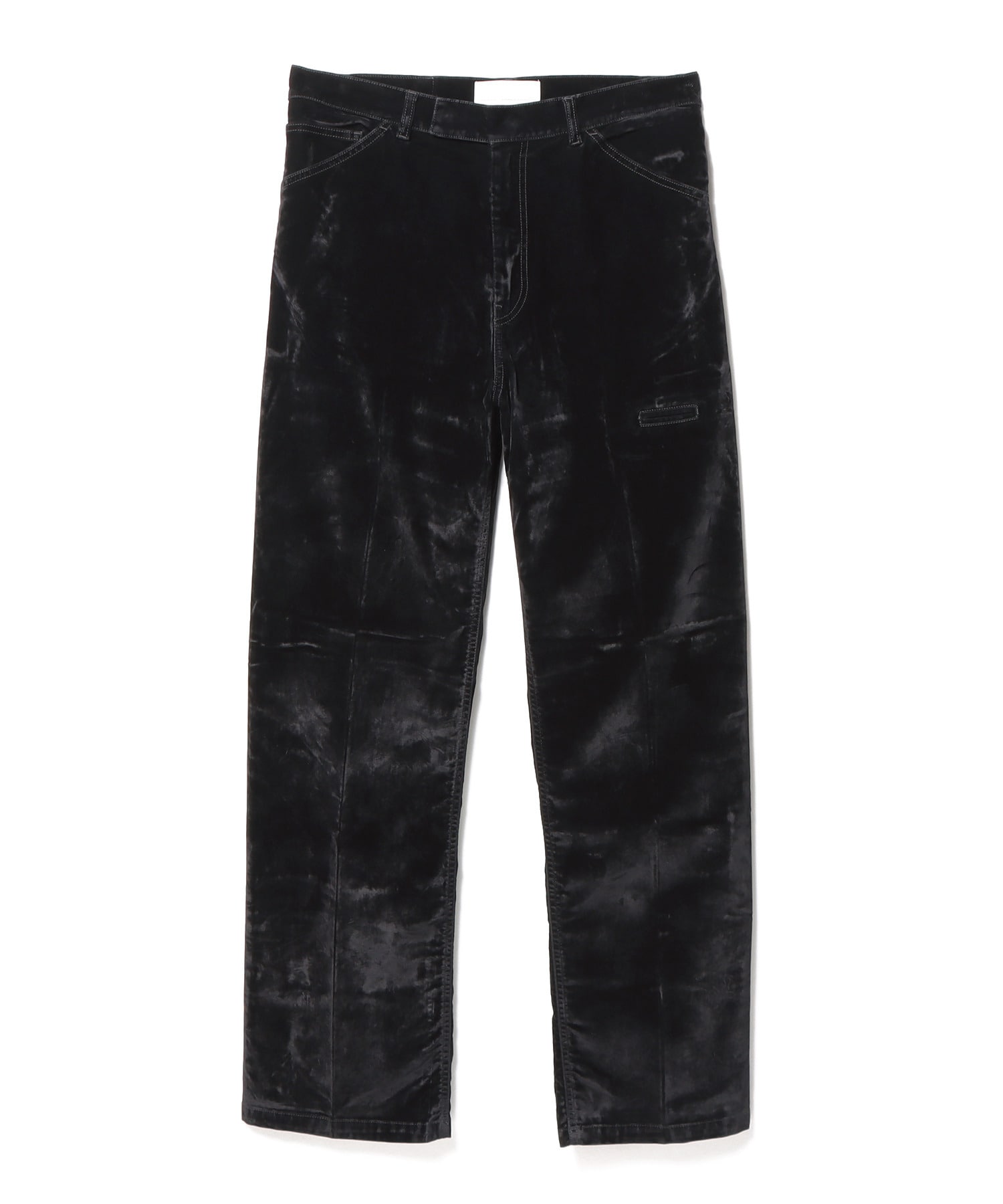 VELVET DENIM PANTS