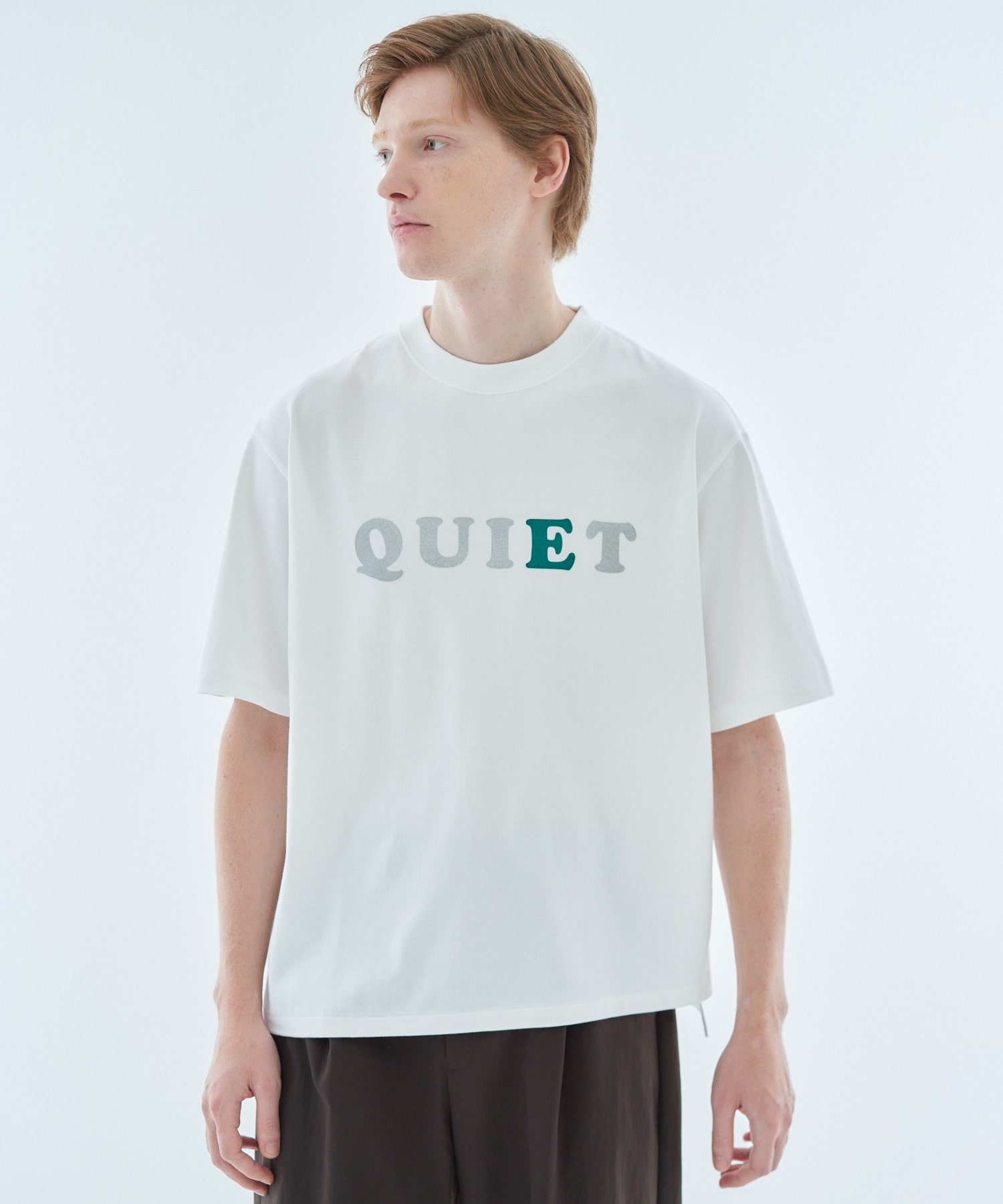 TODAY EDISION / quiet プリントカットソー《ESTNATION EXCLUSIVE》