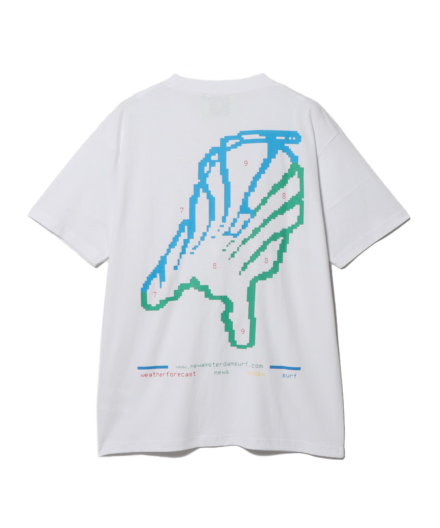 New Amsterdam Surf Association / TELETEKST TEE