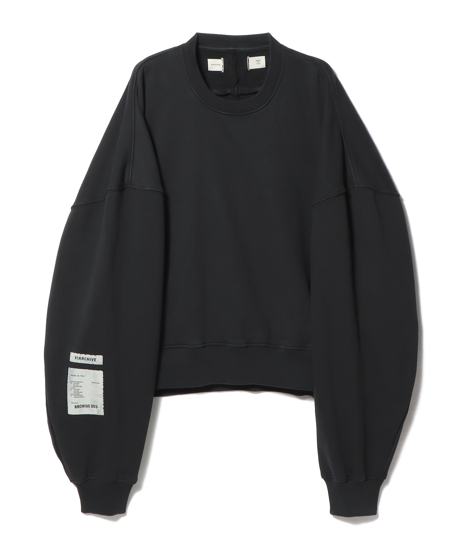 B1ARCHIVE / L/S OVERSIZED CREWNECK