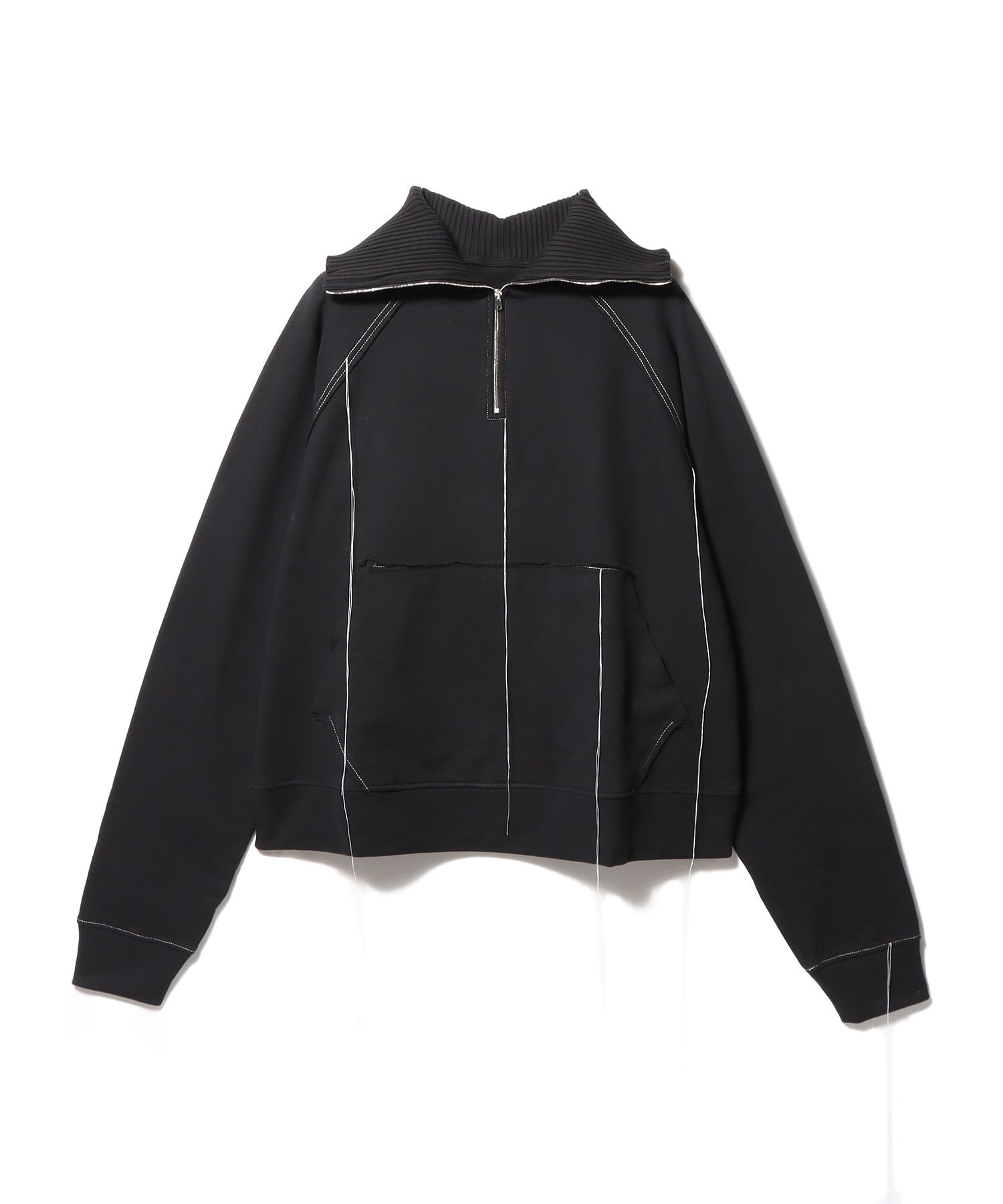 AIREI / Contrast Collar Sweatshirt