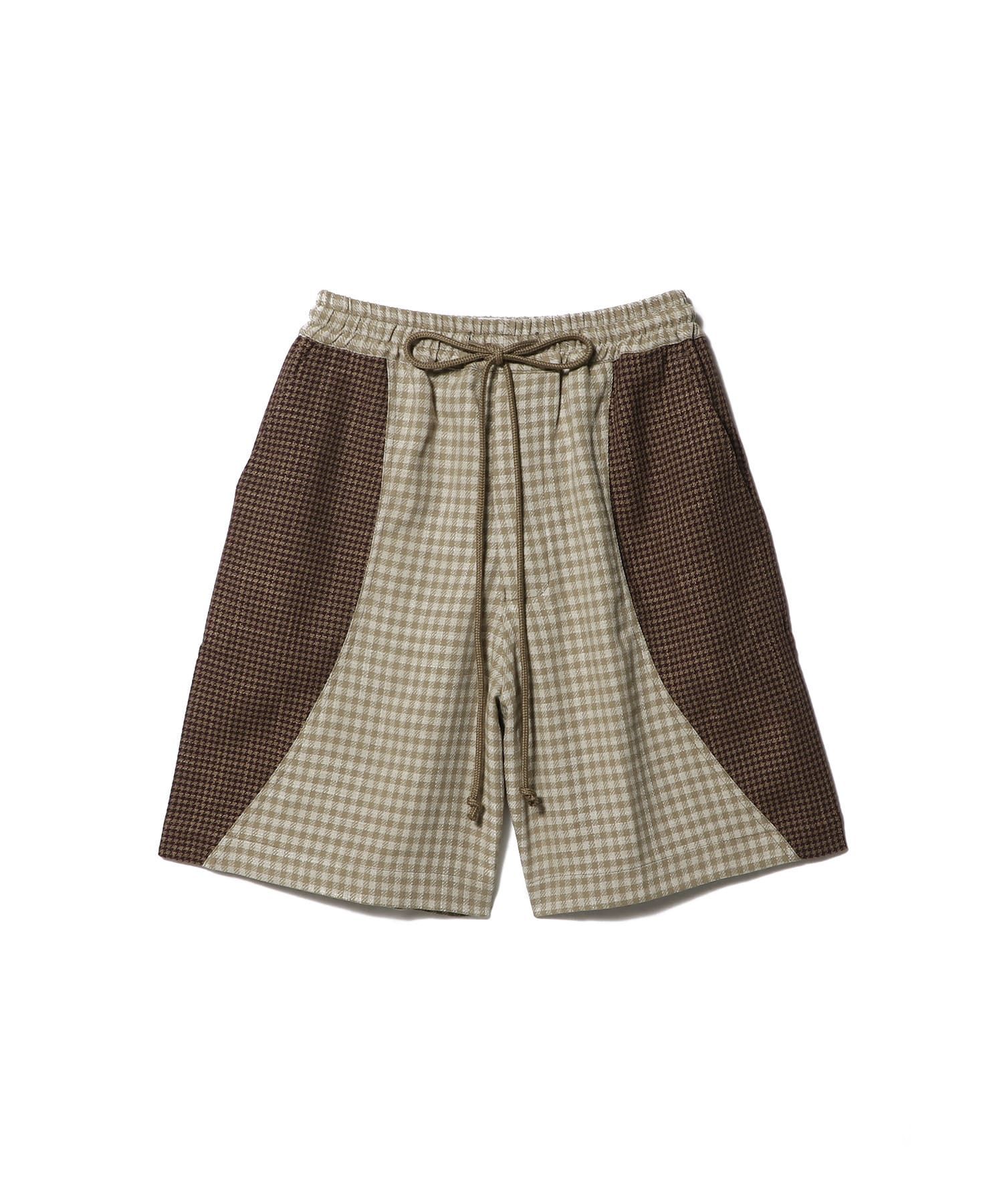 Gingham Check Elasticated Shorts