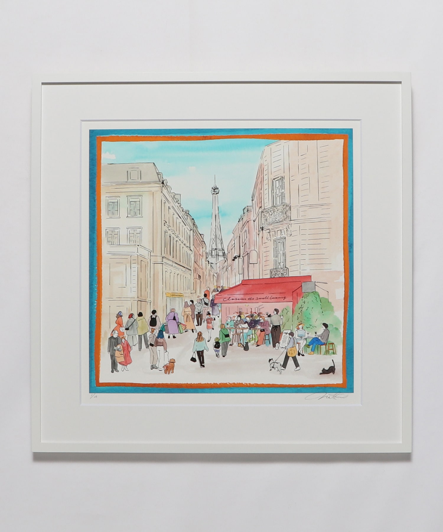 Natsu Yamaguchi アート「The city at noon」