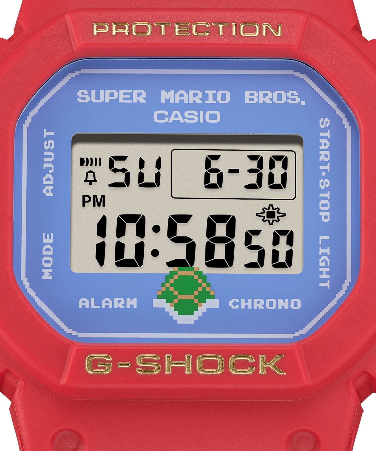 「スーパーマリオブラザーズ」 のG-SHOCK  DW-5600SMB-4JR