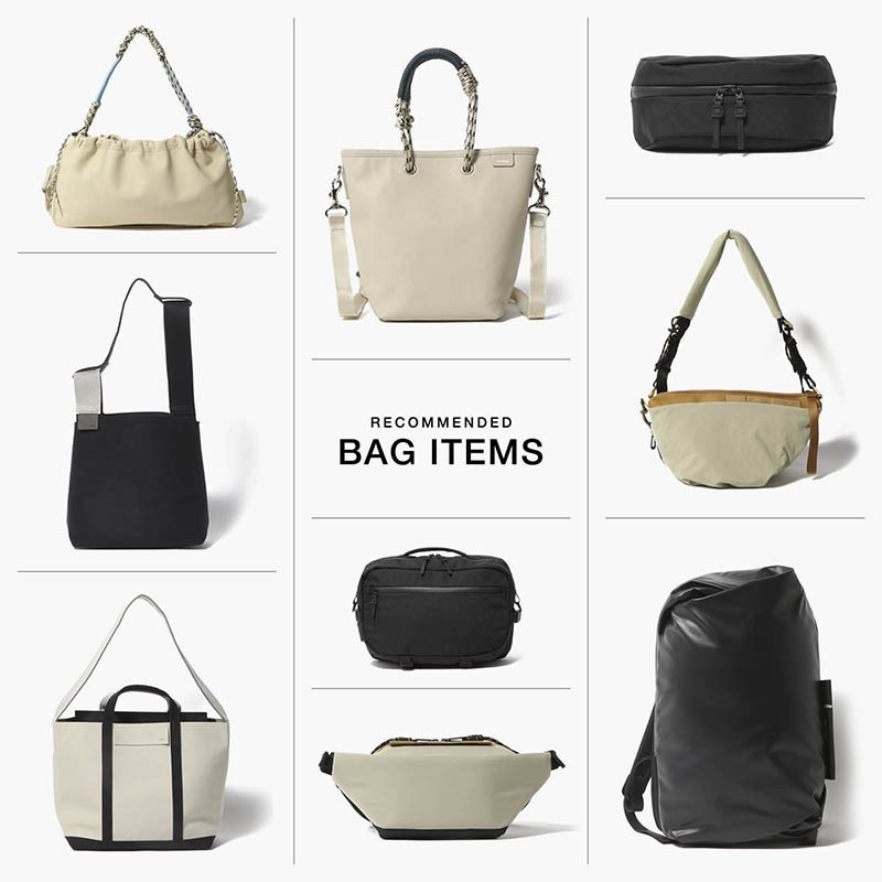 RECOMMENDED BAG ITEMS