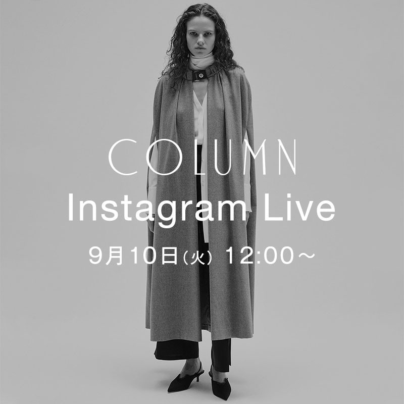 COLUMN / INSTAGRAM LIVE