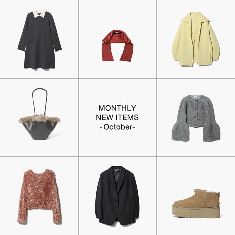 MONTHLY NEW ITEMS -October-