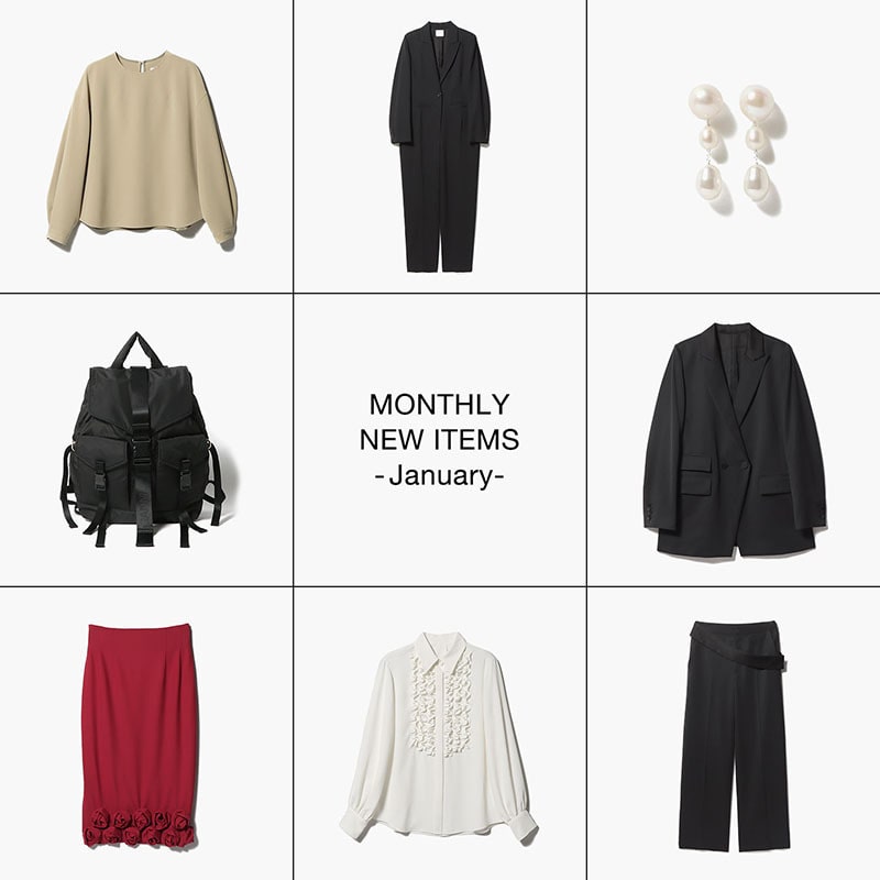 MONTHLY NEW ITEMS -January-