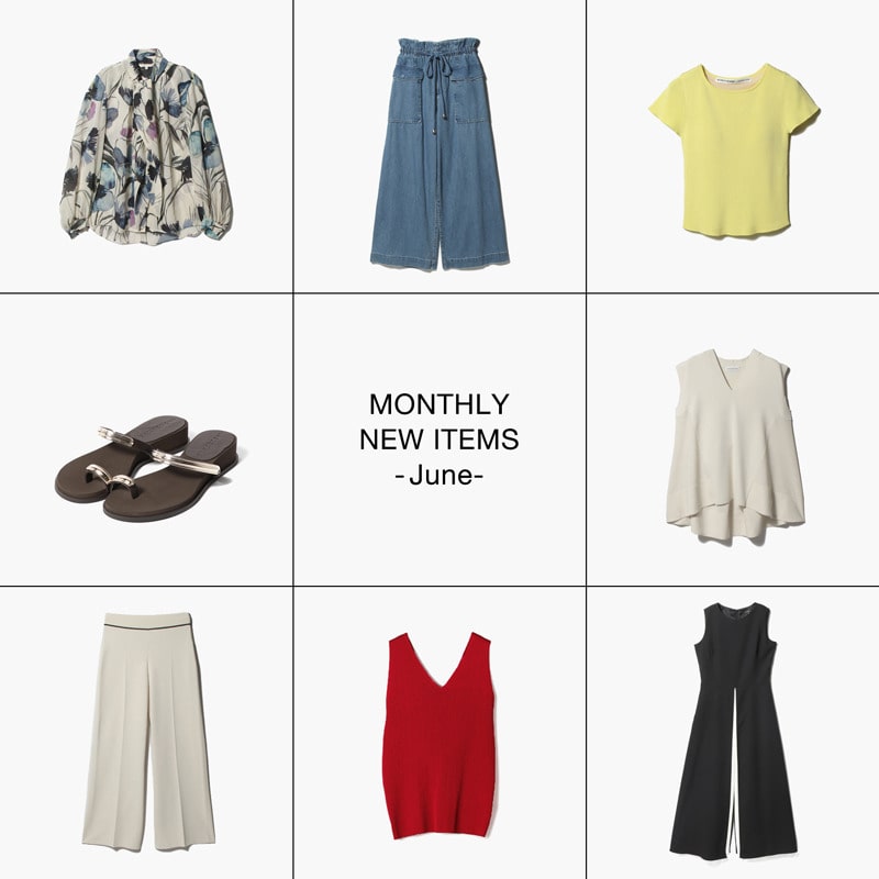 MONTHLY NEW ITEMS - June -