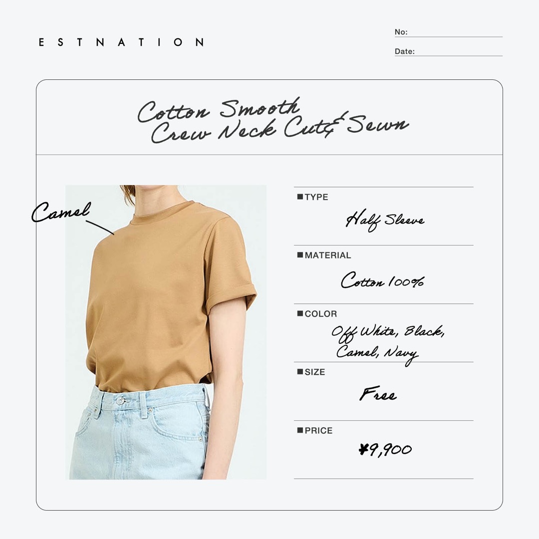 The Perfect Cut & Sewn｜ESTNATION ONLINE STORE｜エストネーション