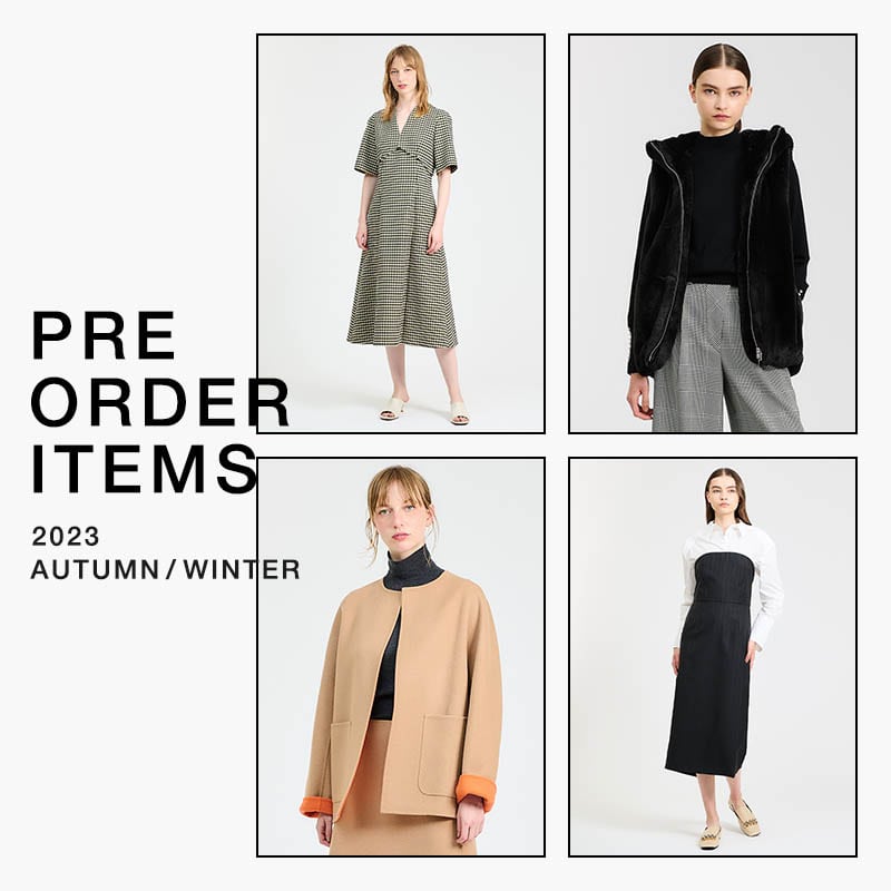 23AW PRE ORDER ITEMS｜ESTNATION ONLINE STORE｜エストネーション