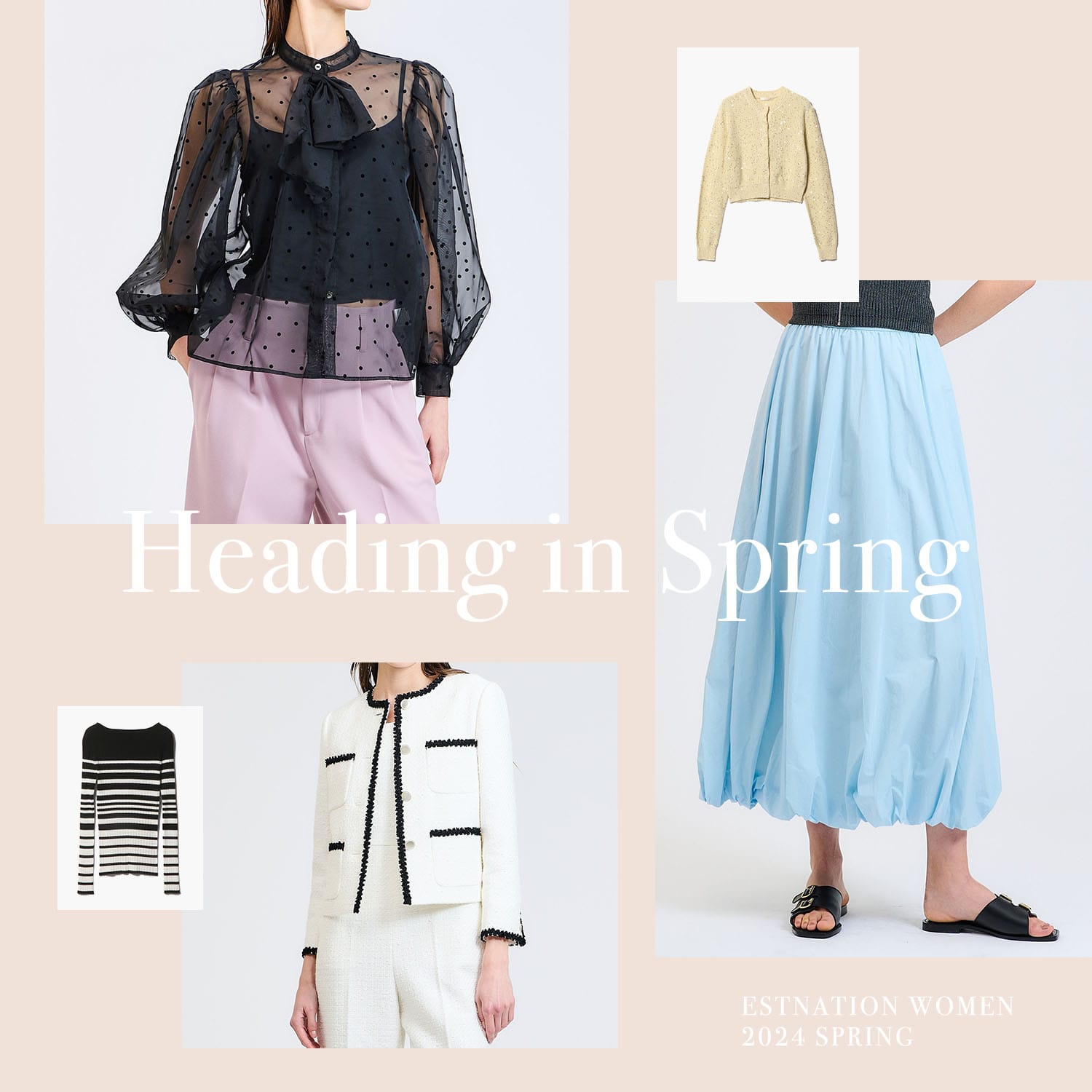 Heading in Spring｜ESTNATION ONLINE STORE｜エストネーション 公式通販